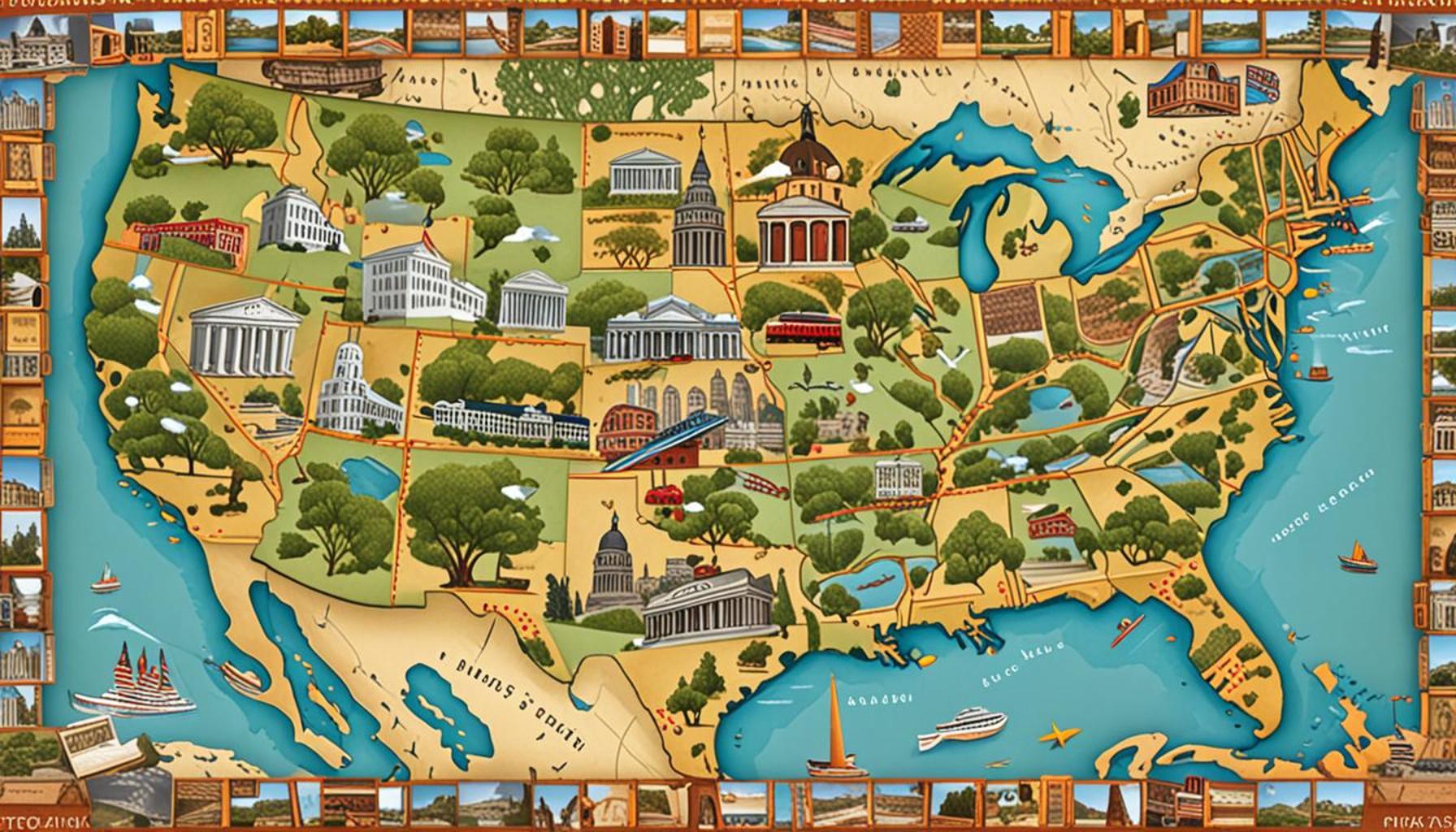 Paths of History: Tourist Itineraries in Historic Cities of the USA