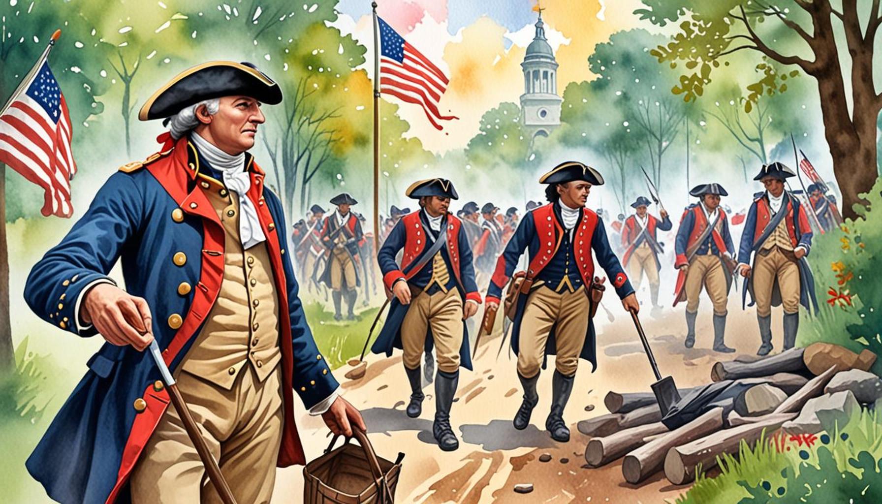 Routes through the Historic Sites of the American Revolution: Paths of Struggle and Freedom